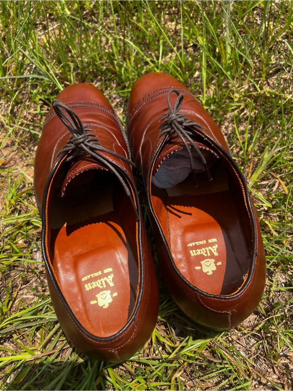 CLEAN Alden size 10 WIDE Mens 900 Style Calfskin Oxford shoes